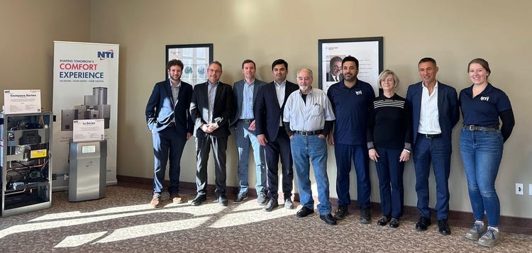 NTI team warmly welcomes the Saint John City delegation